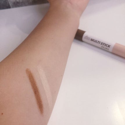 アイムマルチスティック デュアル/i’m meme/シェーディングを使ったクチコミ(2枚目)