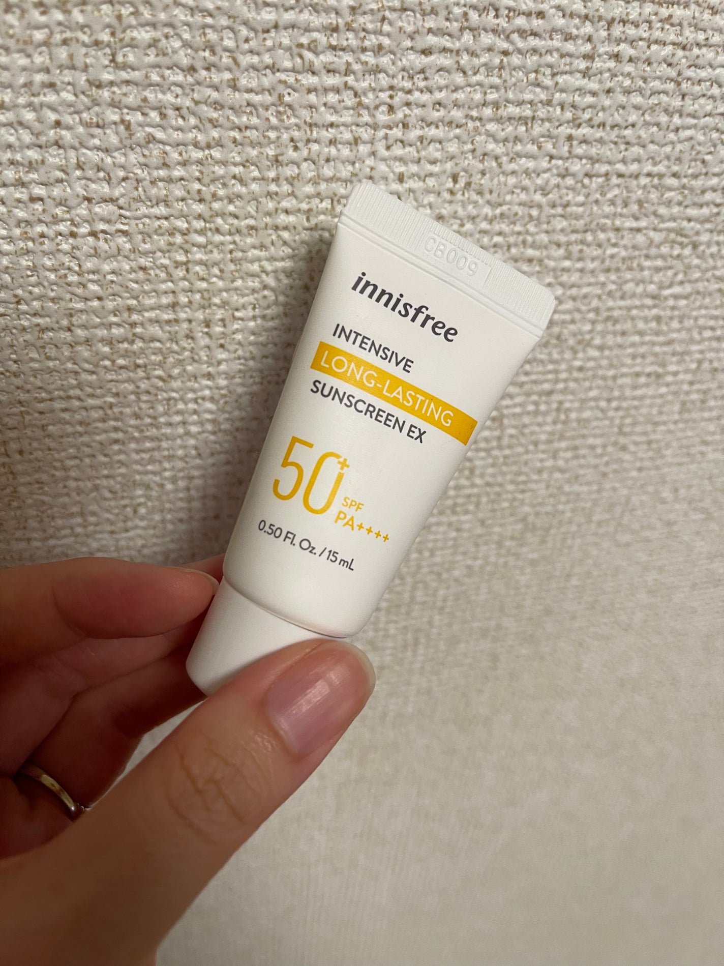 インテンシブ ロングラスティング サンスクリーン EX SPF50+ / PA++++/innisfree/日焼け止めローションを使ったクチコミ(1枚目)