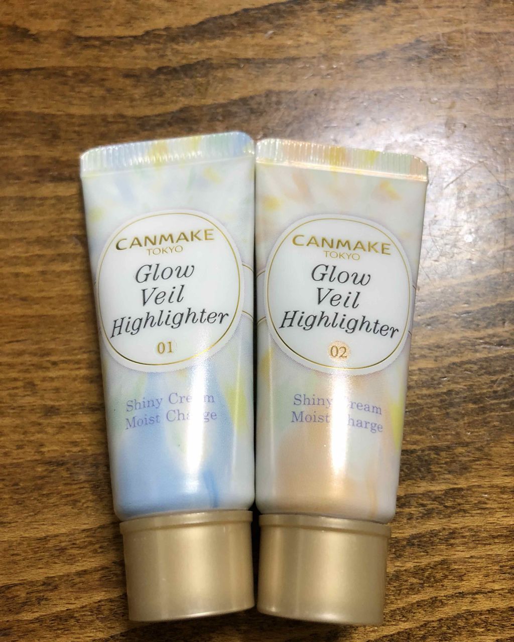 グロウヴェールハイライター/キャンメイク/クリームハイライトを使ったクチコミ(2枚目)