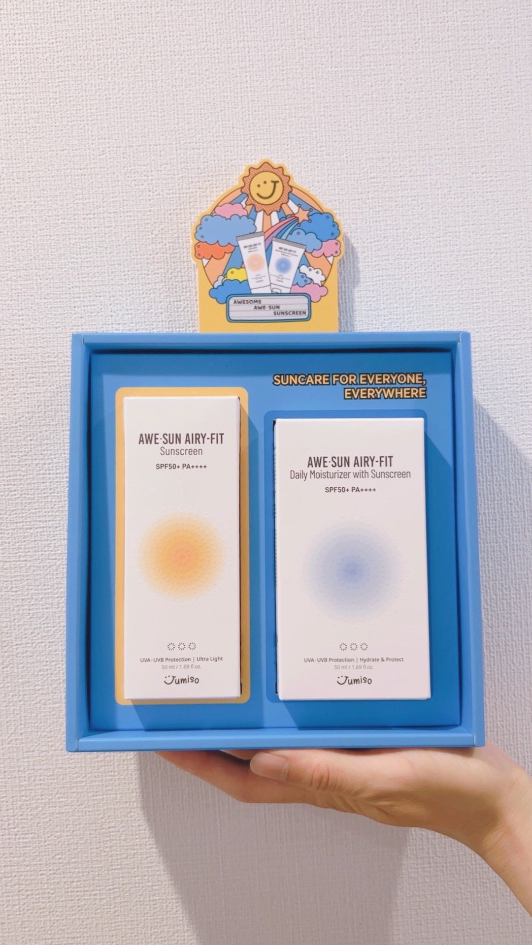 AWE・SUN AIRY-FIT Daily Moisurizer With Sunscreen/JUMISO/日焼け止めクリームを使ったクチコミ(3枚目)