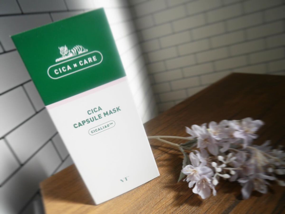 CICA カプセルマスク/VT/洗い流すパック・マスクを使ったクチコミ（1枚目）