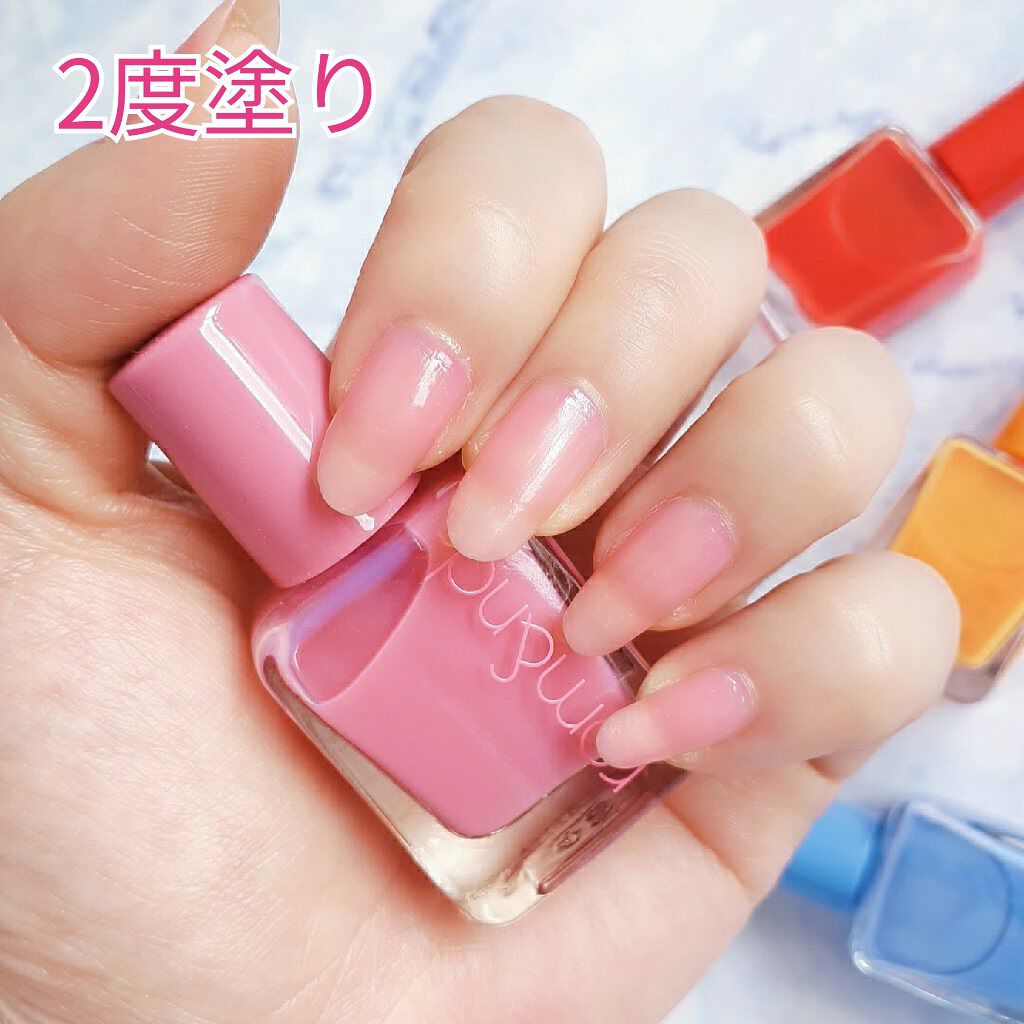 ムードペブルネイル/rom&nd/マニキュアを使ったクチコミ(3枚目)