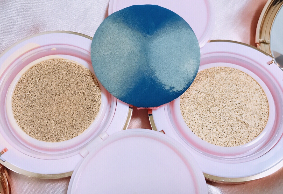 ピンクティーツリーカバークッション/APLIN/クッションファンデーションを使ったクチコミ（3枚目）