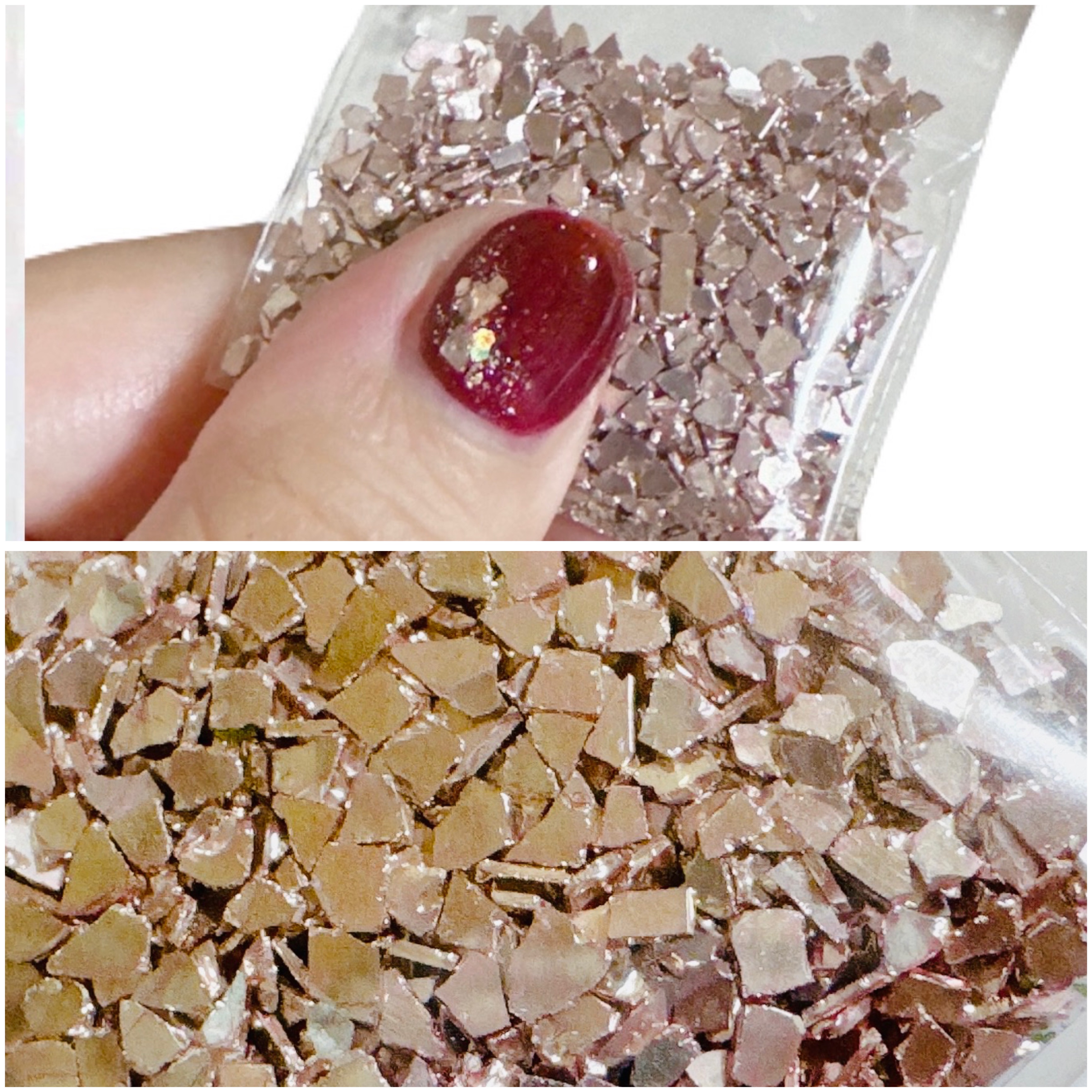 ネイルシール/セリア/ネイルシールを使ったクチコミ（2枚目）