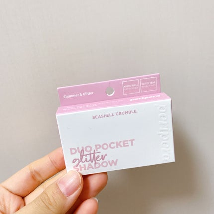 デュオ ポケット グリッター シャドウ/PERIPERA/アイシャドウパレットを使ったクチコミ(2枚目)