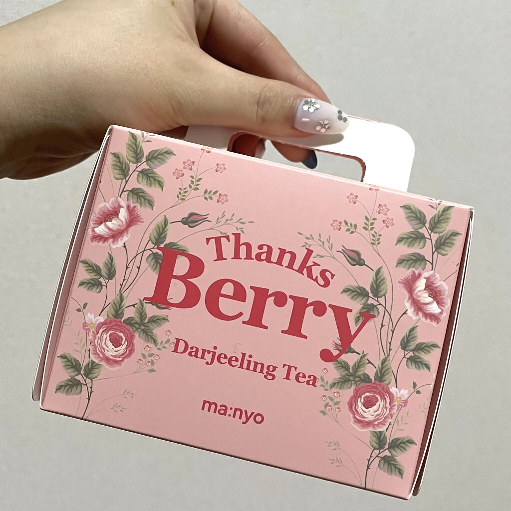 Thanks Berry ダージリンティー マスク/manyo/シートマスク・パックを使ったクチコミ（2枚目）