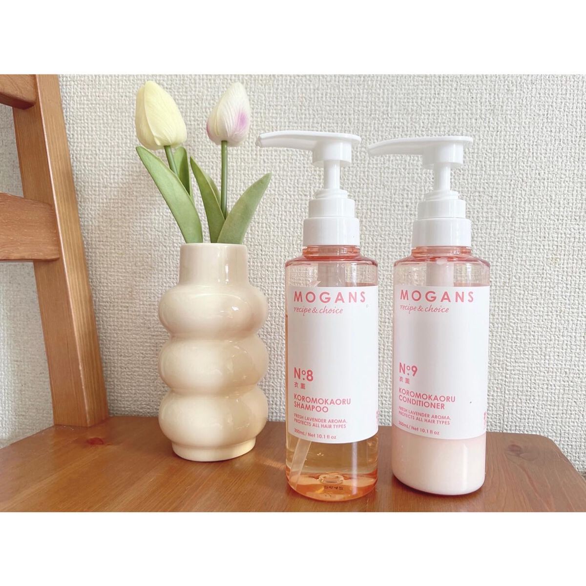 ノンシリコン アミノ酸 シャンプー/コンディショナー 衣薫（ころもかおる）/MOGANS/市販シャンプーを使ったクチコミ（1枚目）