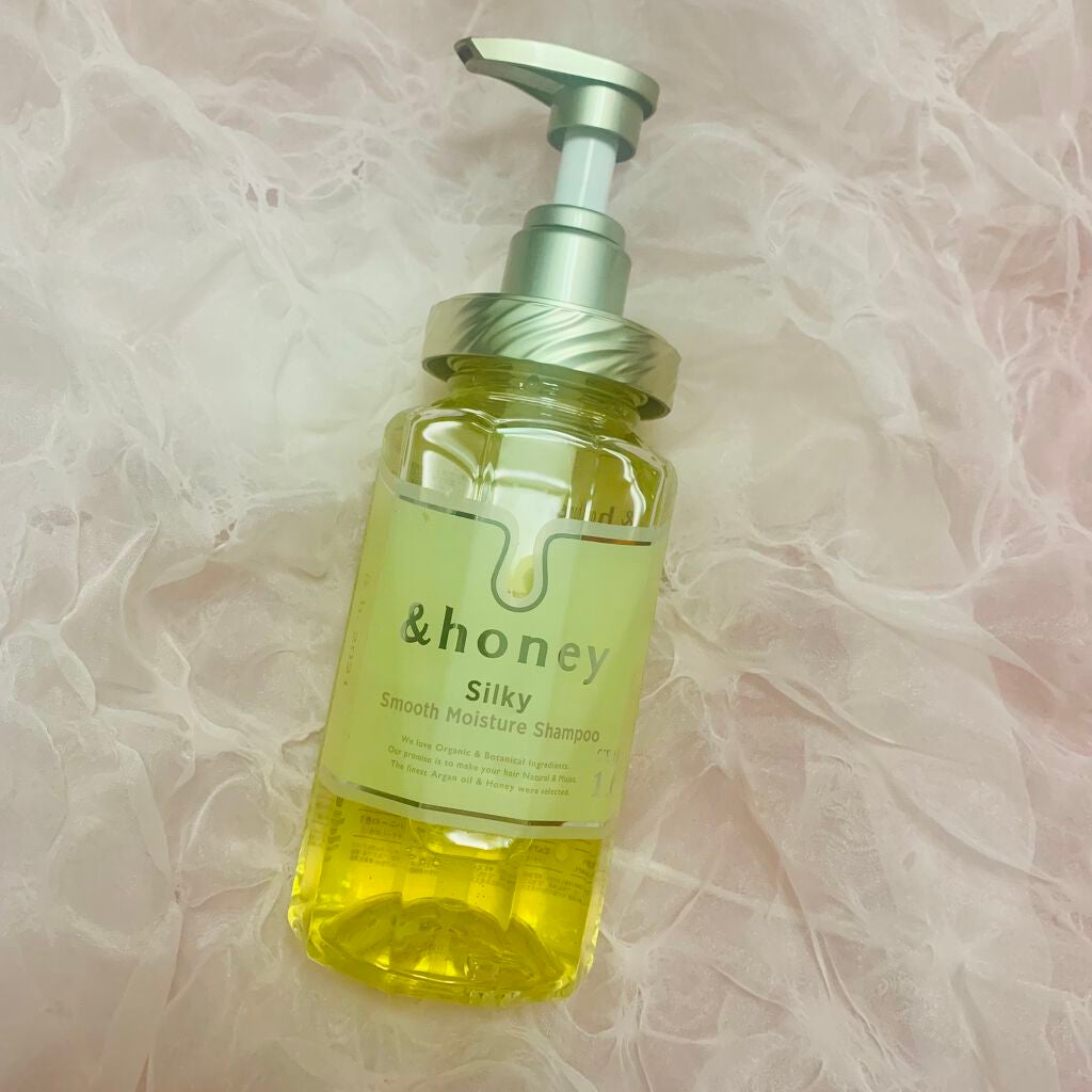 シルキー スムースモイスチャー シャンプー 1.0/ヘアトリートメント 2.0/&honey/市販シャンプーを使ったクチコミ(2枚目)