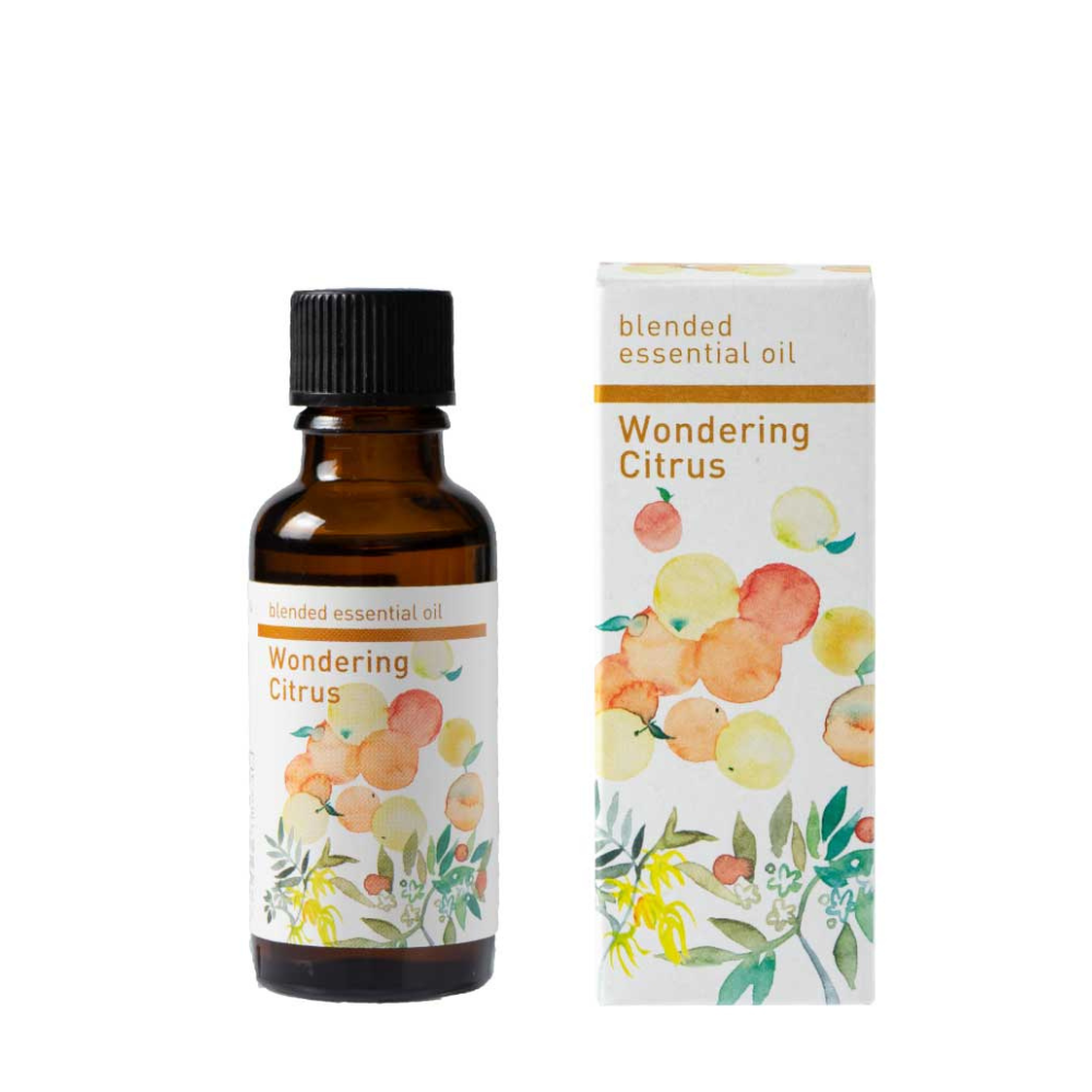 ブレンドエッセンシャルオイル ワンダリングシトラス 30ml