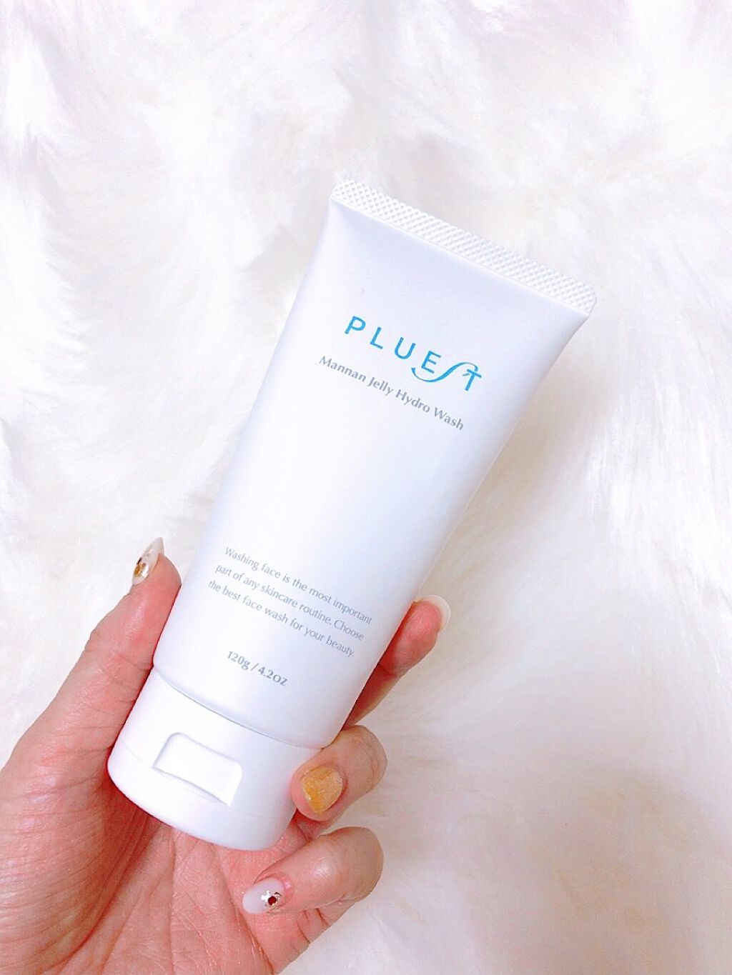 マンナンジェリーハイドロウォッシュ/PLUEST/洗顔料を使ったクチコミ(1枚目)