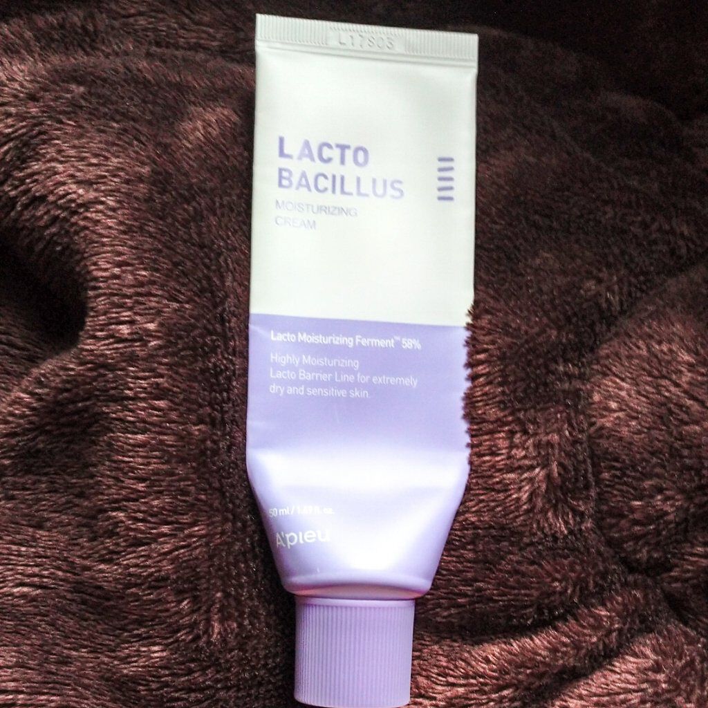 ラクトバチルス 保湿クリーム/A’pieu/フェイスクリームを使ったクチコミ（1枚目）