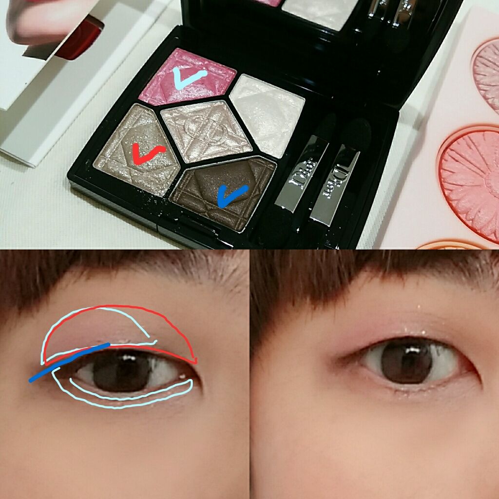 サンク クルール/Dior/アイシャドウパレットを使ったクチコミ(2枚目)