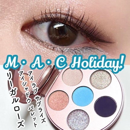 アイラブ サプライズ アイシャドウ パレット × 6/M・A・C/アイシャドウパレットを使ったクチコミ(1枚目)