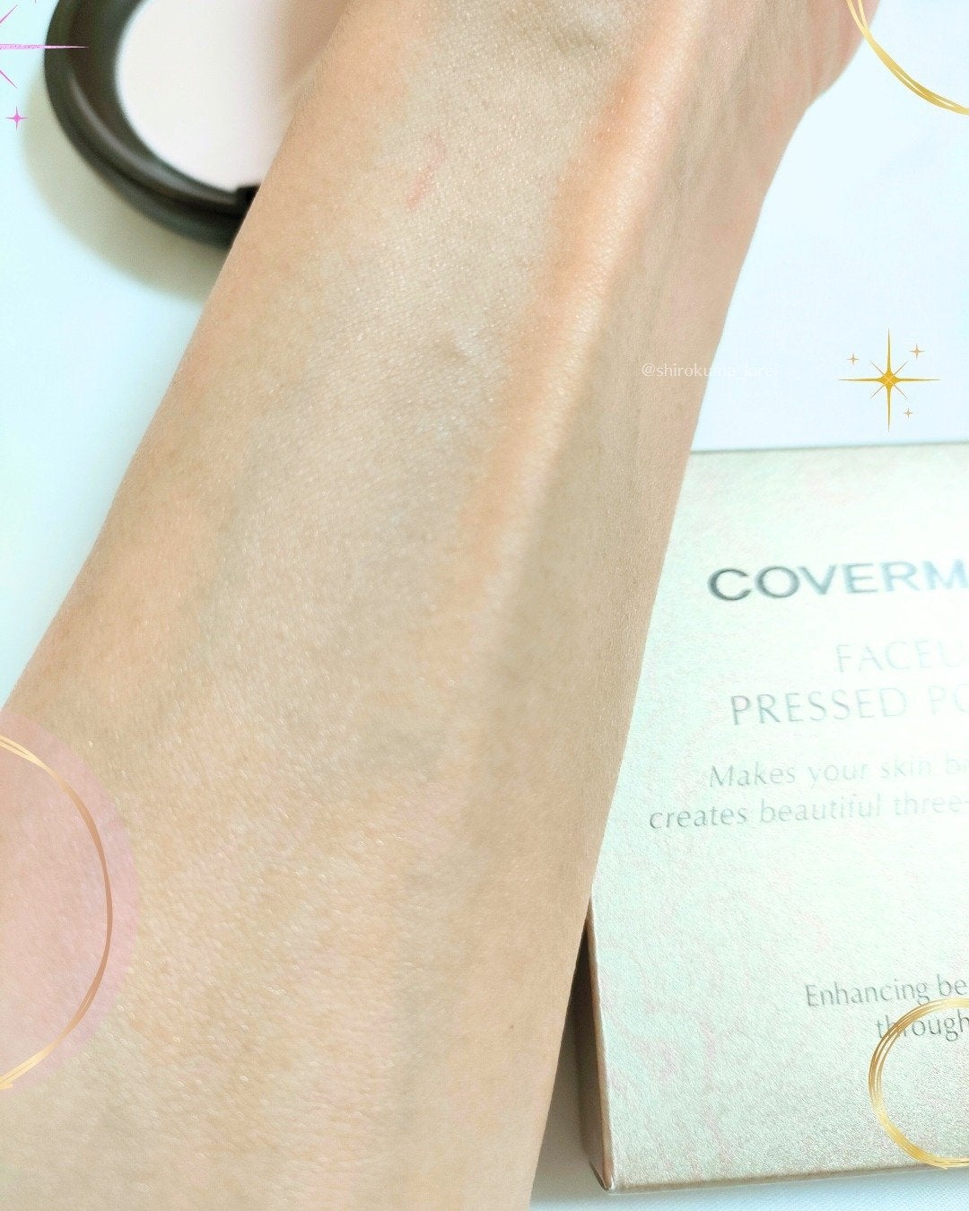 フェイスアップ プレストパウダー SPF23 / PA++/COVERMARK/プレストパウダーを使ったクチコミ(4枚目)