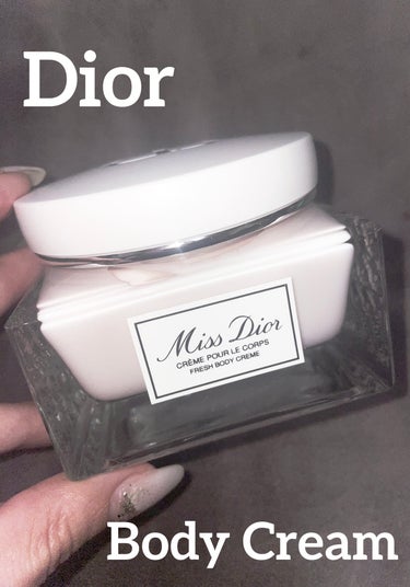 Dior メゾン クリスチャン ディオール ジャスミン デ ザンジュ ボディ クリームのクチコミ「♡Dior
ミス ディオール ボディ クリーム

見た目も可愛い最近のお気に入りボディクリーム.....」（1枚目）