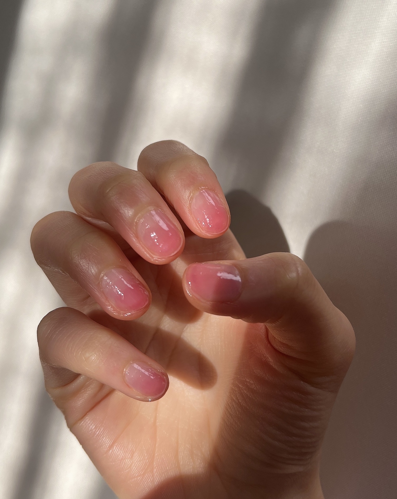 ジェルドロップネール RD3 RED/インテグレート/マニキュアを使ったクチコミ（3枚目）