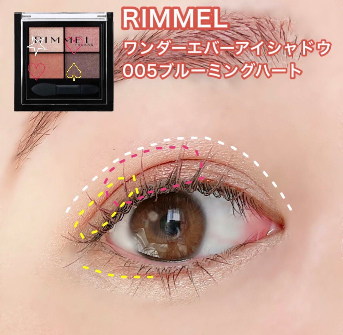 ワンダー エバー アイシャドウ/リンメル ロンドン/アイシャドウパレットを使ったクチコミ(3枚目)