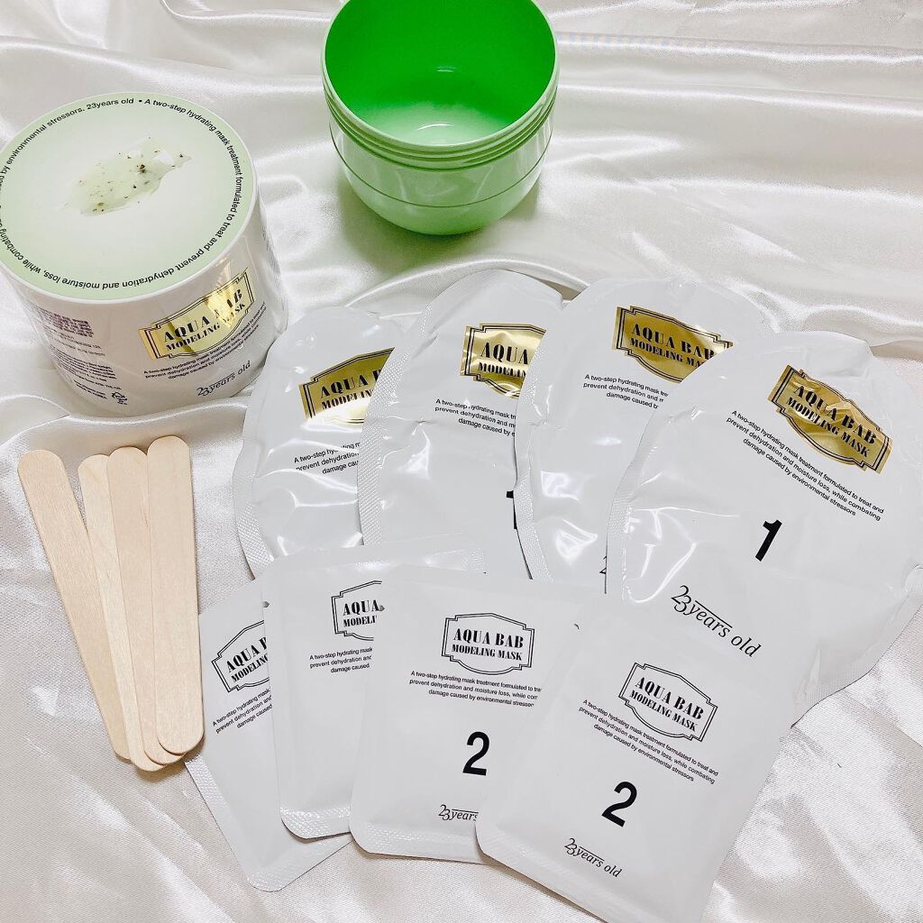 アクアバムモデリングマスク/23years old/洗い流すパック・マスクを使ったクチコミ(2枚目)