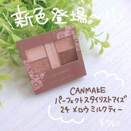 パーフェクトスタイリストアイズ/キャンメイク/アイシャドウパレットを使ったクチコミ(2枚目)