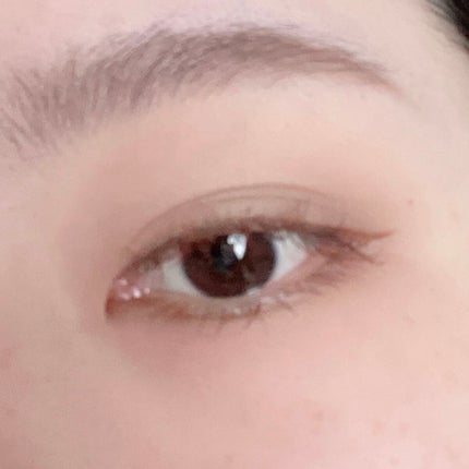 「密着アイライナー」ショート筆リキッド/デジャヴュ/リキッドアイライナーを使ったクチコミ(4枚目)