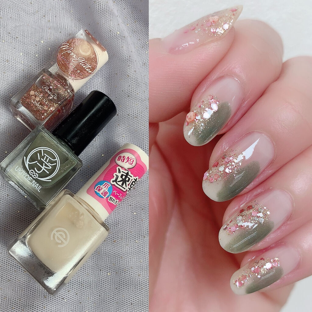 TM浮世絵ネイル/キャンドゥ/マニキュアを使ったクチコミ（2枚目）