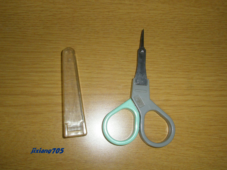 キャップ付き　ステンレスセーフティはさみ/グリーンベル/その他化粧小物を使ったクチコミ（2枚目）