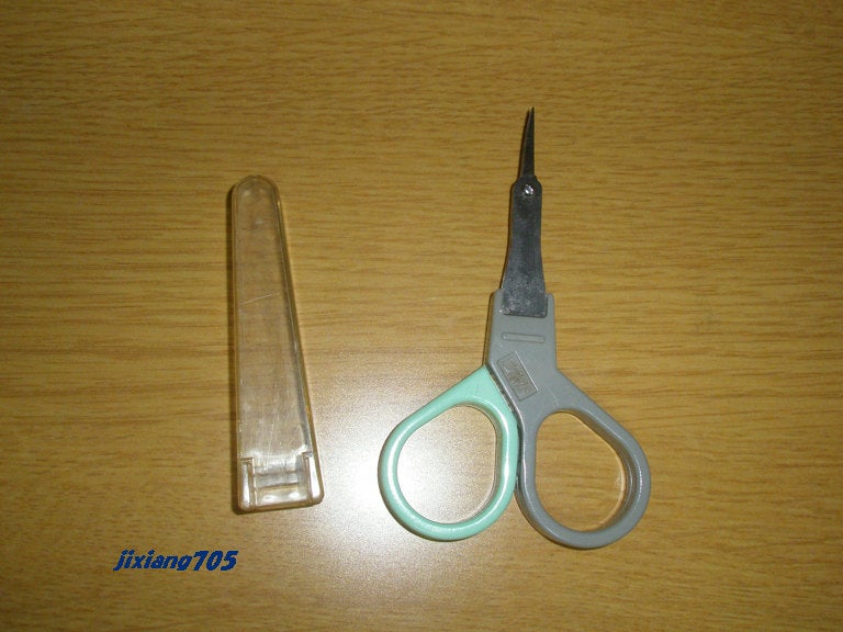 キャップ付き ステンレスセーフティはさみ/グリーンベル/その他化粧小物を使ったクチコミ(2枚目)