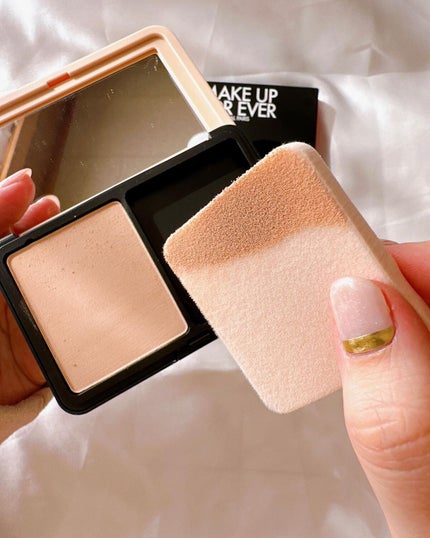 プレシジョンパウダーブラシ 128/MAKE UP FOR EVER/メイクブラシを使ったクチコミ(5枚目)