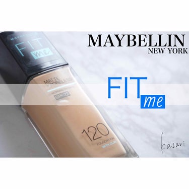 フィットミー リキッドファンデーション R/MAYBELLINE NEW YORK/リキッドファンデーションを使ったクチコミ（1枚目）