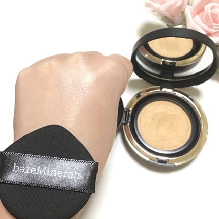 オリジナル ピュア セラム カバーアップ クッション/bareMinerals/クッションファンデーションを使ったクチコミ(8枚目)