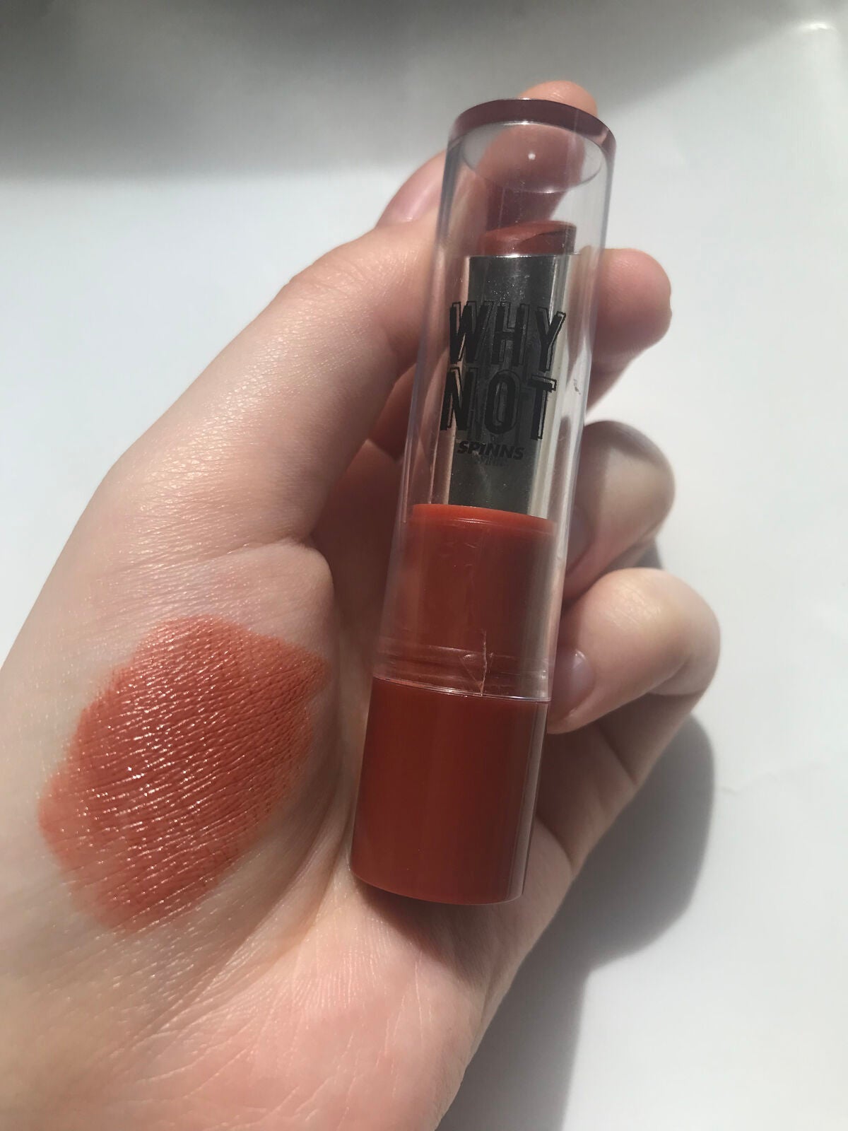 WHY NOT SPINNS リップスティック/DAISO/口紅を使ったクチコミ(2枚目)
