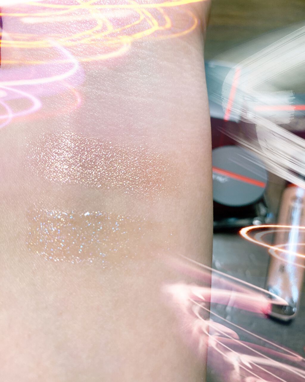 オーラデュウ プリズム/SHISEIDO/単色アイシャドウを使ったクチコミ(2枚目)