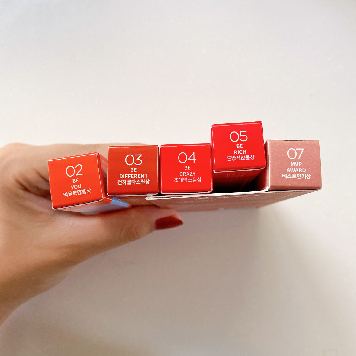 ラッキーシャインティント 01幸運/BBIA/リップティントを使ったクチコミ（3枚目）