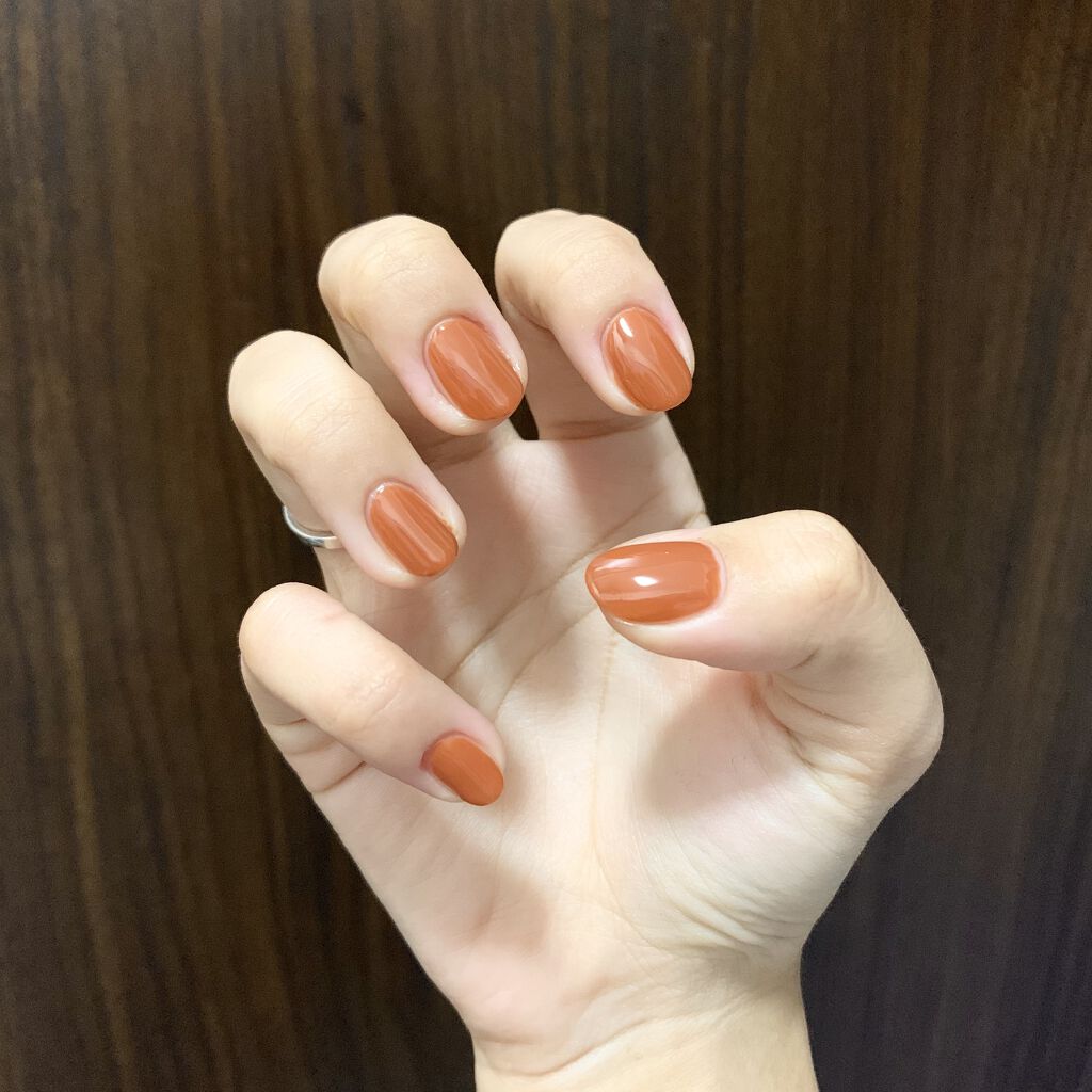 ナチュラルネイルカラーN 106 ピーナッツバターキャラメル/デュカート/マニキュアを使ったクチコミ（3枚目）