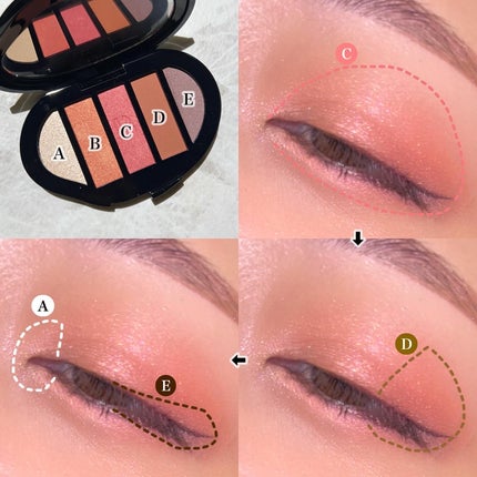 アイシャドウ 5カラーズ/BYREDO/アイシャドウパレットを使ったクチコミ(7枚目)