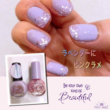 サンリオネイル/DAISO/マニキュアを使ったクチコミ(1枚目)