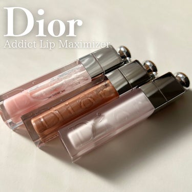 【旧】ディオール アディクト リップ マキシマイザー 016 シマー ヌード（生産終了）/Dior/リップグロスを使ったクチコミ（1枚目）