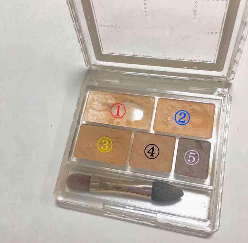 パーフェクトマルチアイズ/キャンメイク/アイシャドウパレットを使ったクチコミ(3枚目)