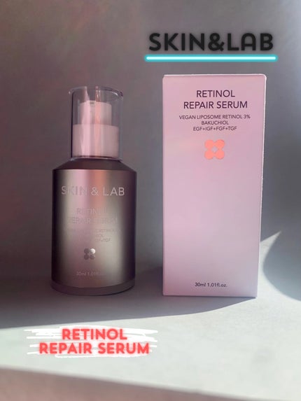 ヴィーガンリポソームレチノールセラム/SKIN&LAB/美容液を使ったクチコミ(2枚目)