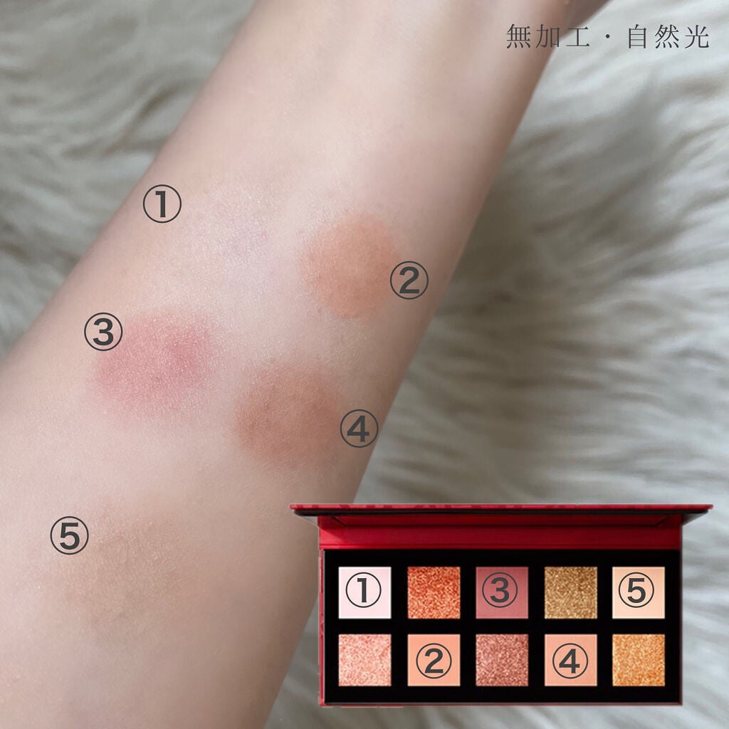 アイシャドウ × 10 /M・A・C/アイシャドウパレットを使ったクチコミ(4枚目)