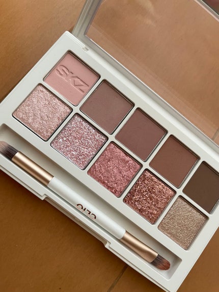 straykids限定カラープロアイパレット/CLIO/アイシャドウパレットを使ったクチコミ(5枚目)