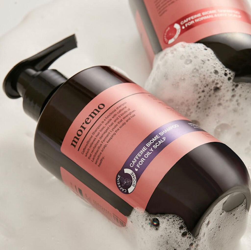 カフェインバイオームシャンプー /moremo/市販シャンプーを使ったクチコミ（3枚目）