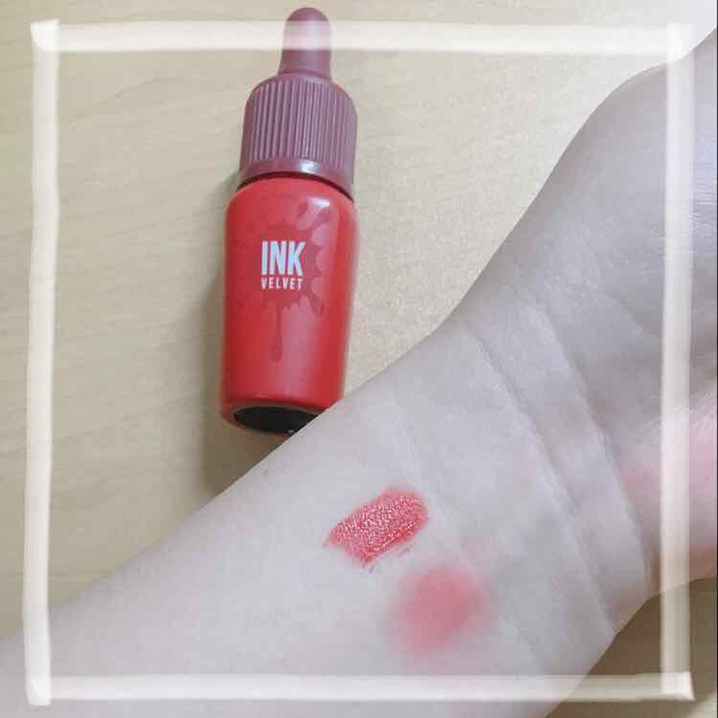 インク ベルベット/PERIPERA/口紅を使ったクチコミ(2枚目)