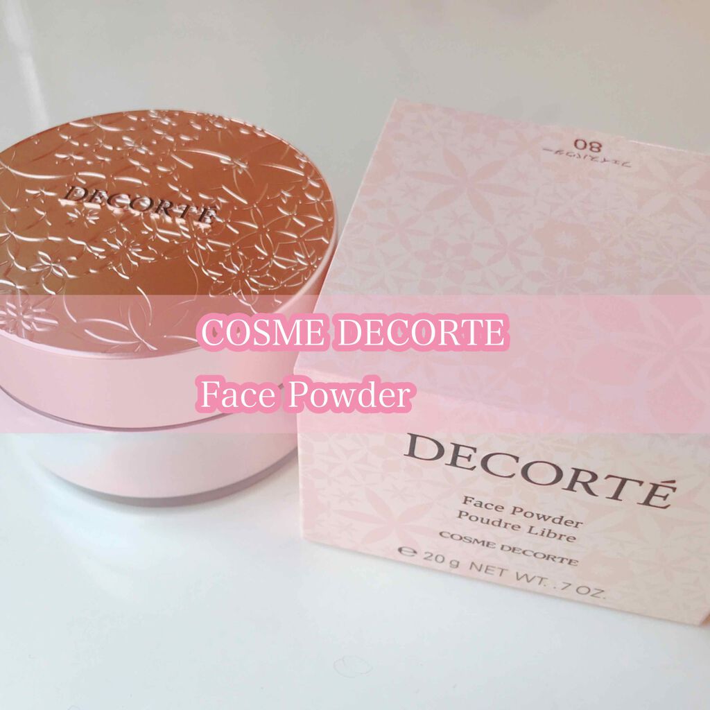 AQ MW フェイスパウダー/DECORTÉ/ルースパウダーを使ったクチコミ(1枚目)