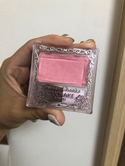 【旧品】パウダーチークス/キャンメイク/パウダーチークを使ったクチコミ(1枚目)