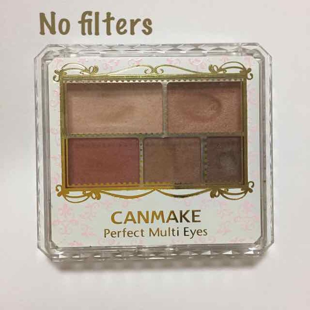 パーフェクトマルチアイズ/キャンメイク/アイシャドウパレットを使ったクチコミ(1枚目)