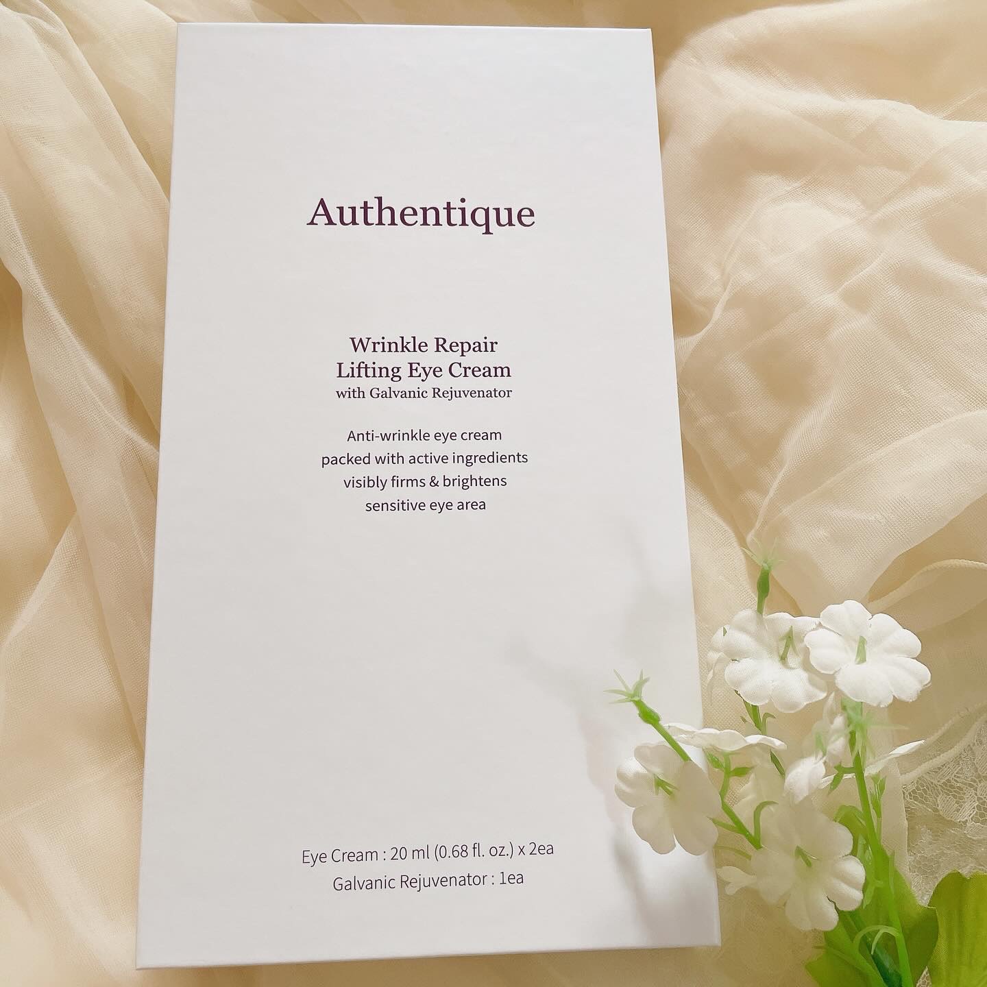 AUTHENTIC A.T.Q リンクル アイクリーム/AUTHENTIC/アイケア・アイクリームを使ったクチコミ（1枚目）