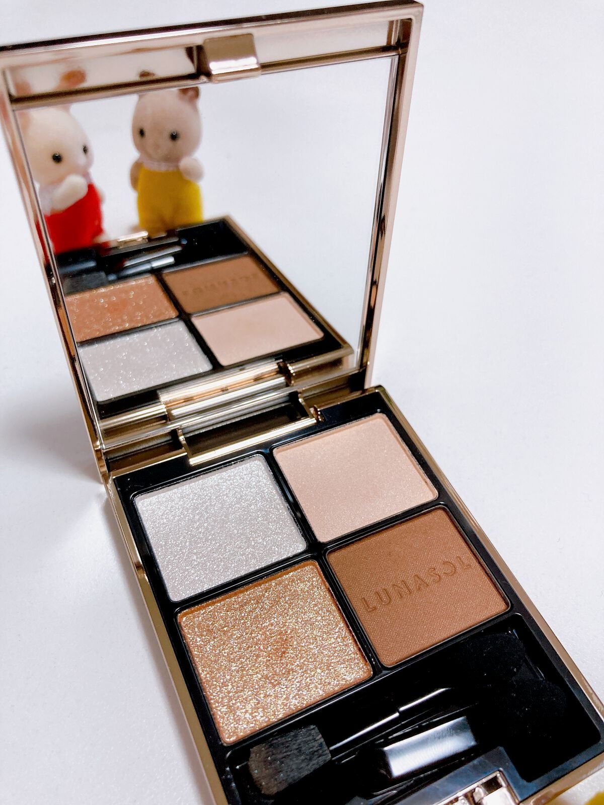 アイカラーレーション/LUNASOL/アイシャドウパレットを使ったクチコミ(1枚目)