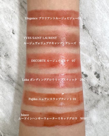 ルージュ ヴォリュプテ キャンディグレーズ /YVES SAINT LAURENT BEAUTE/口紅を使ったクチコミ（3枚目）