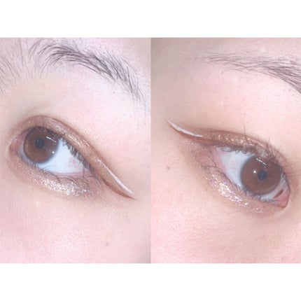 EYE OPENING LINER/UZU BY FLOWFUSHI/リキッドアイライナーを使ったクチコミ(2枚目)